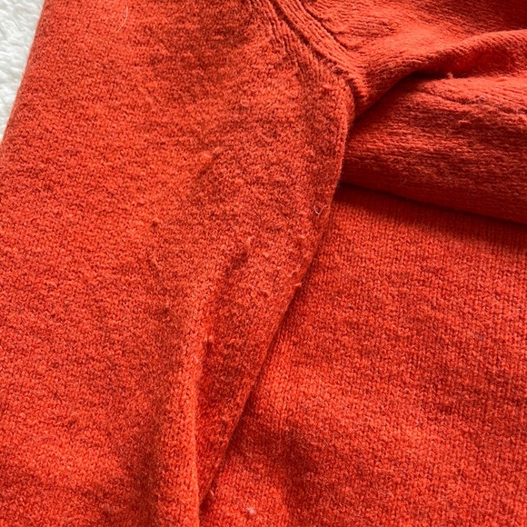 Anthropologie Moth burnt orange sweater - Picture 7 of 8